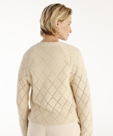  YARGICI V Yaka Dekorlu Hırka