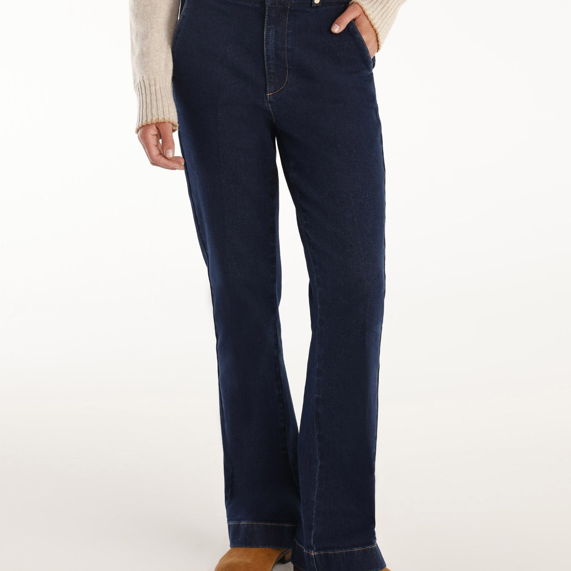 YARGICI Yüksek Bel Bootcut Denim Pantolon