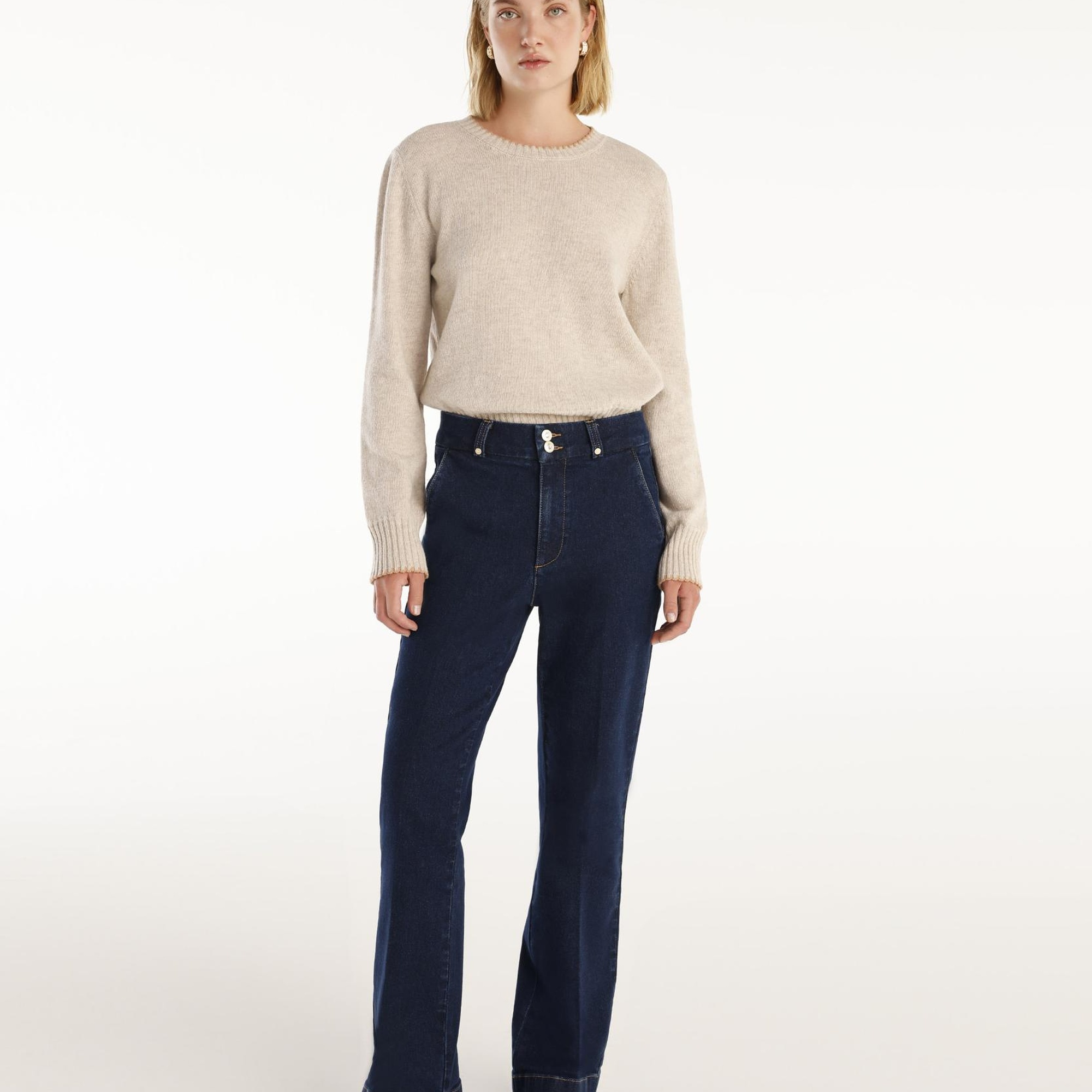 YARGICI Yüksek Bel Bootcut Denim Pantolon