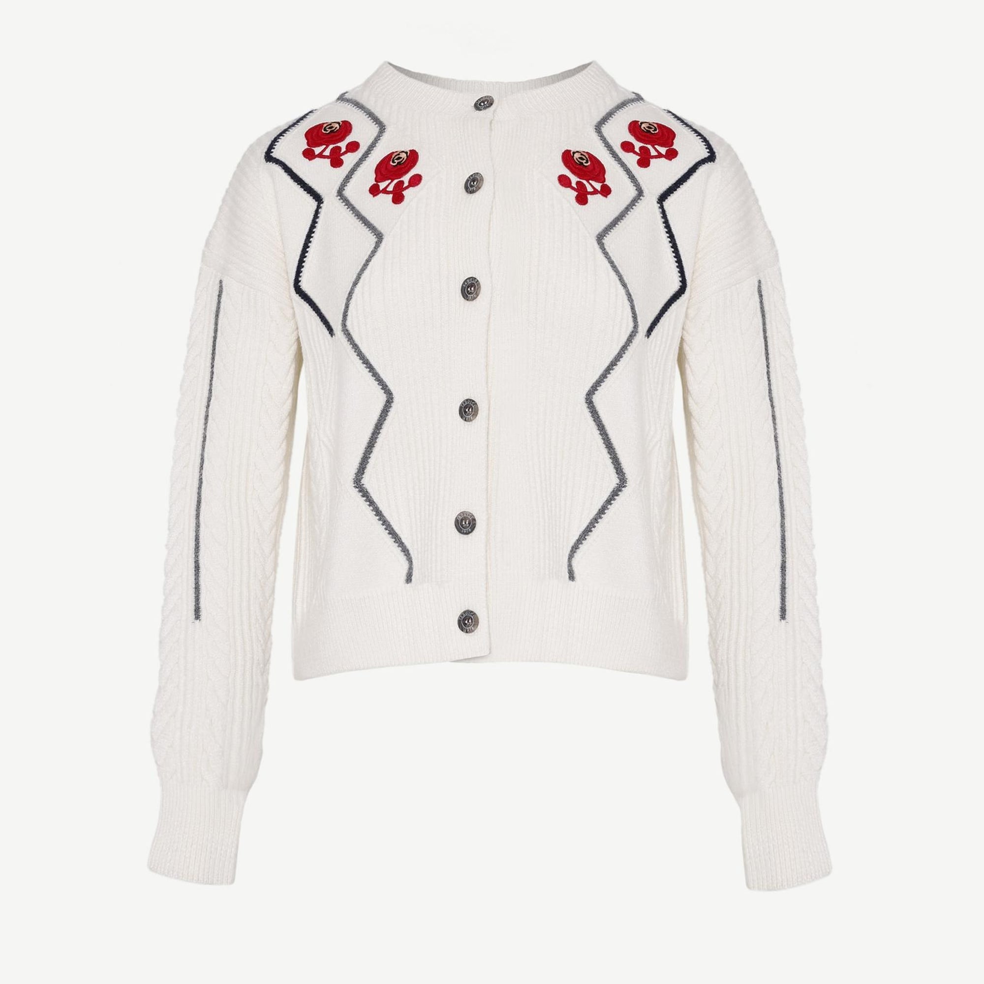 YARGICI Bisiklet Yakalı Hırka