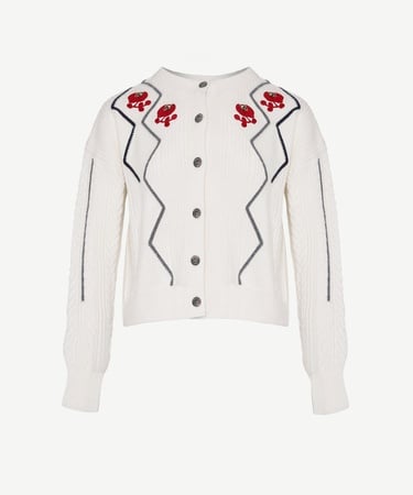  YARGICI Bisiklet Yakalı Hırka