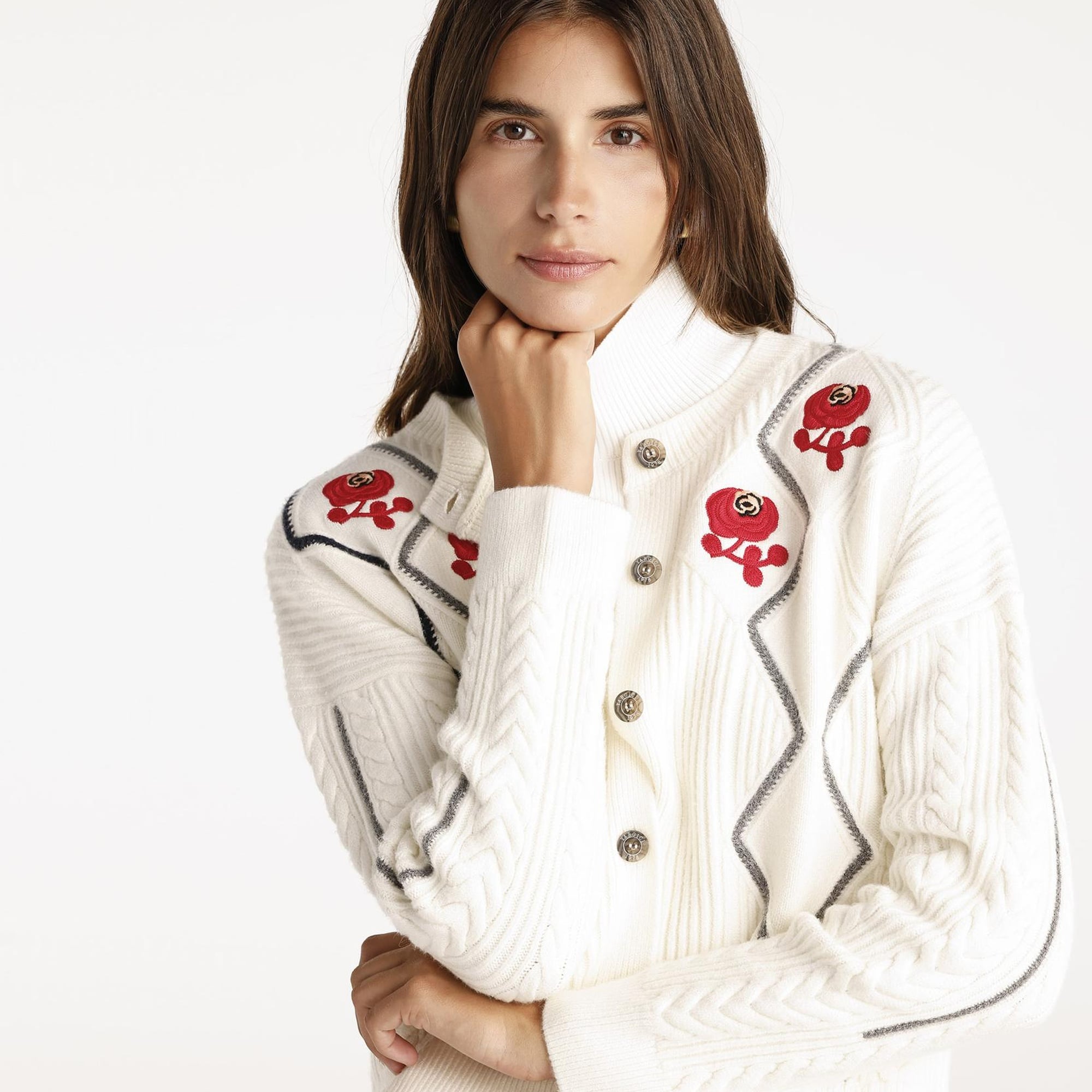 YARGICI Bisiklet Yakalı Hırka