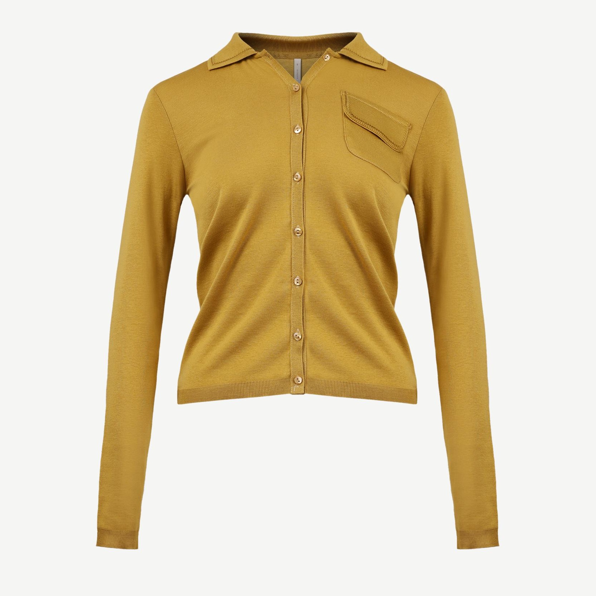 YARGICI Üst Cep Detayli Triko