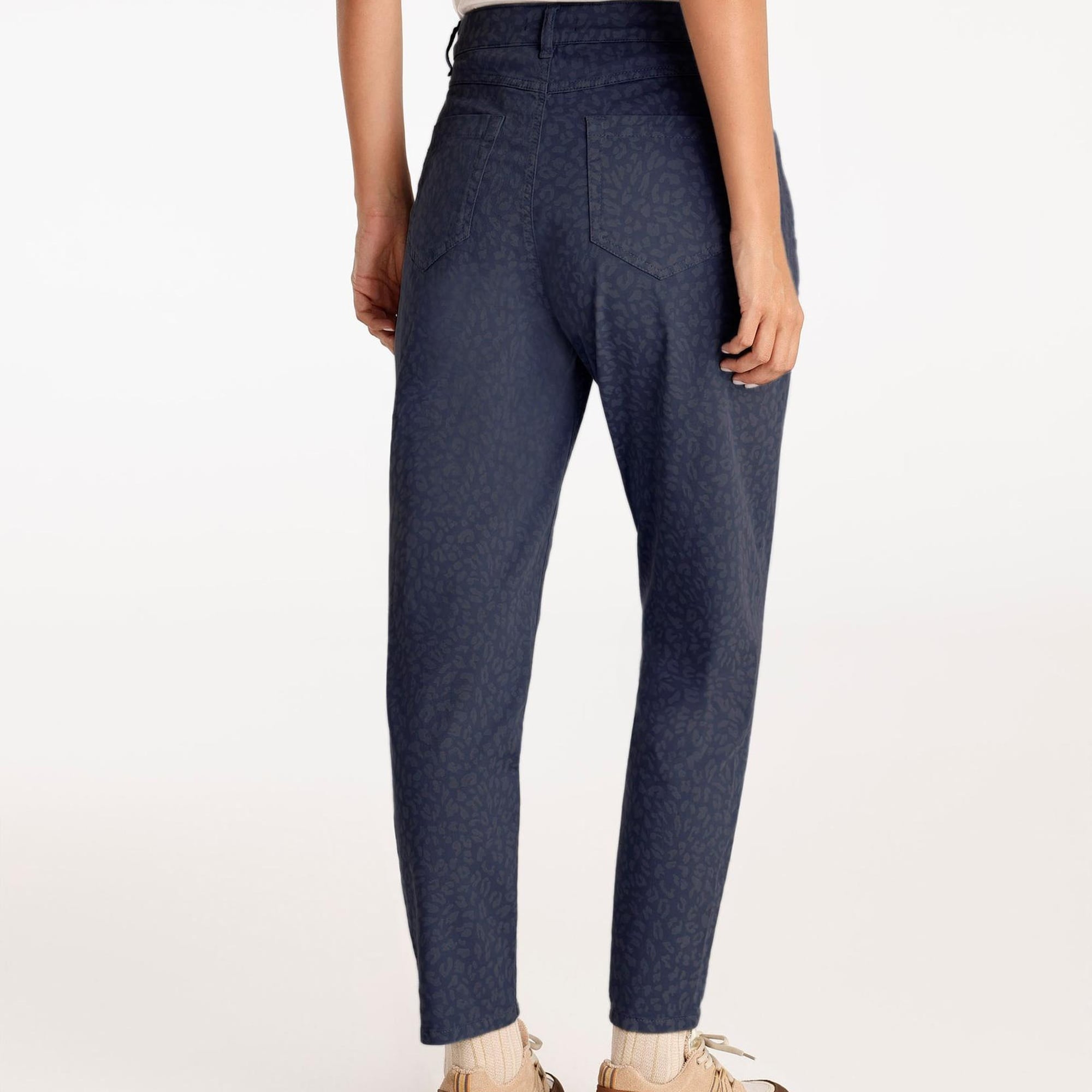 YARGICI Fleto Cepli Yüksek Bel Dar Kesim Pantolon