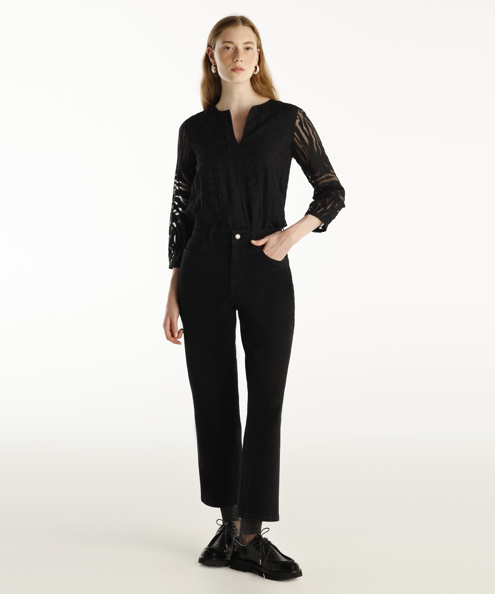  YARGICI Bootcut Denim Pantolon