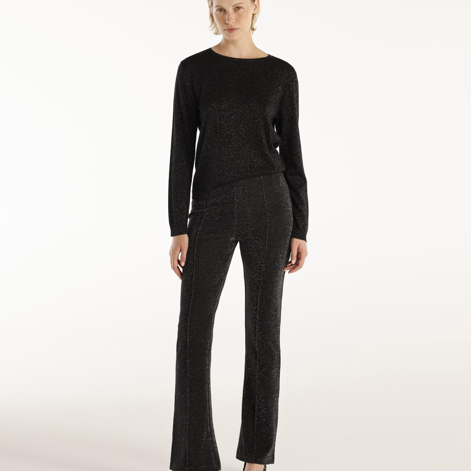 YARGICI Bisiklet Yakalı Uzun Kollu Triko