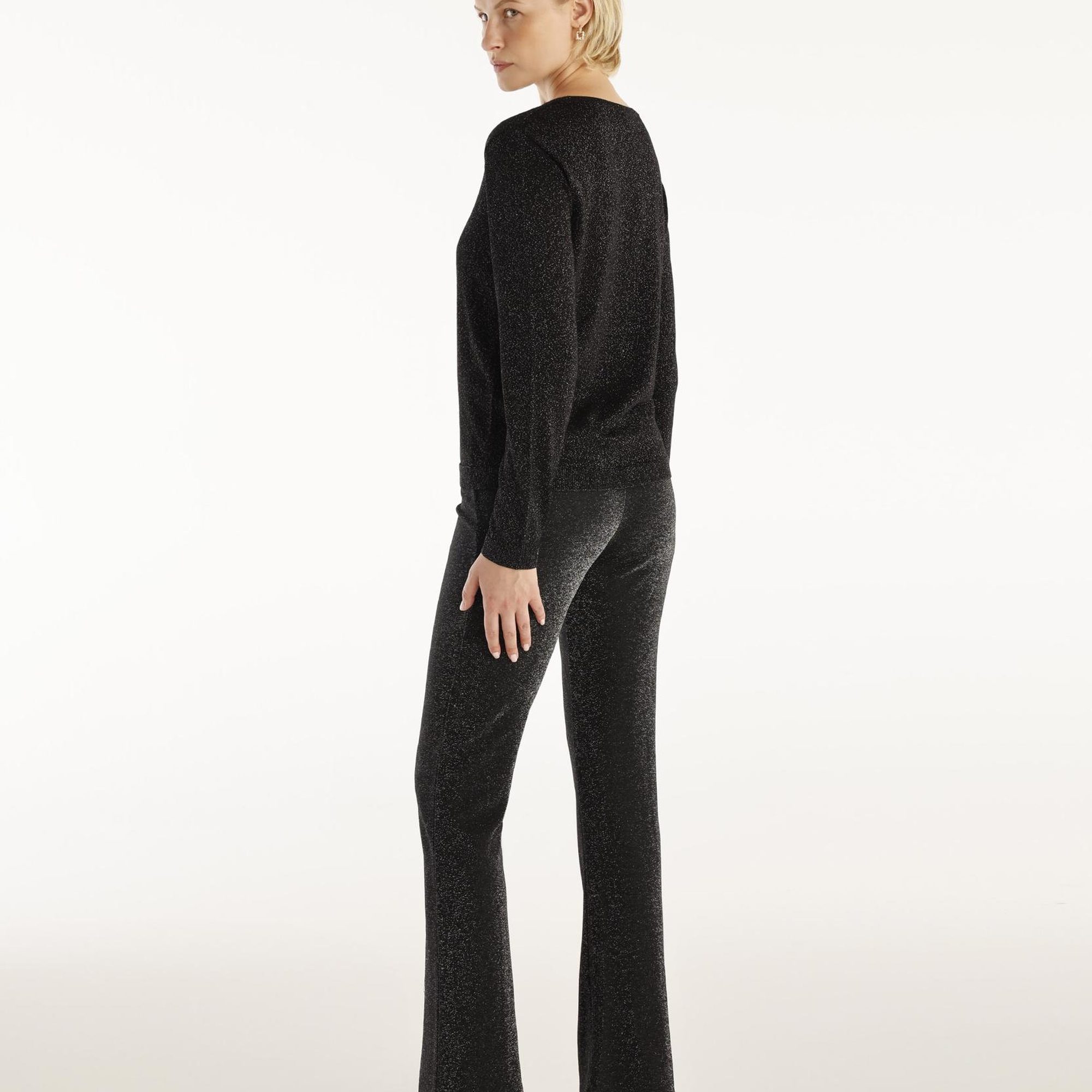 YARGICI Bisiklet Yakalı Uzun Kollu Triko