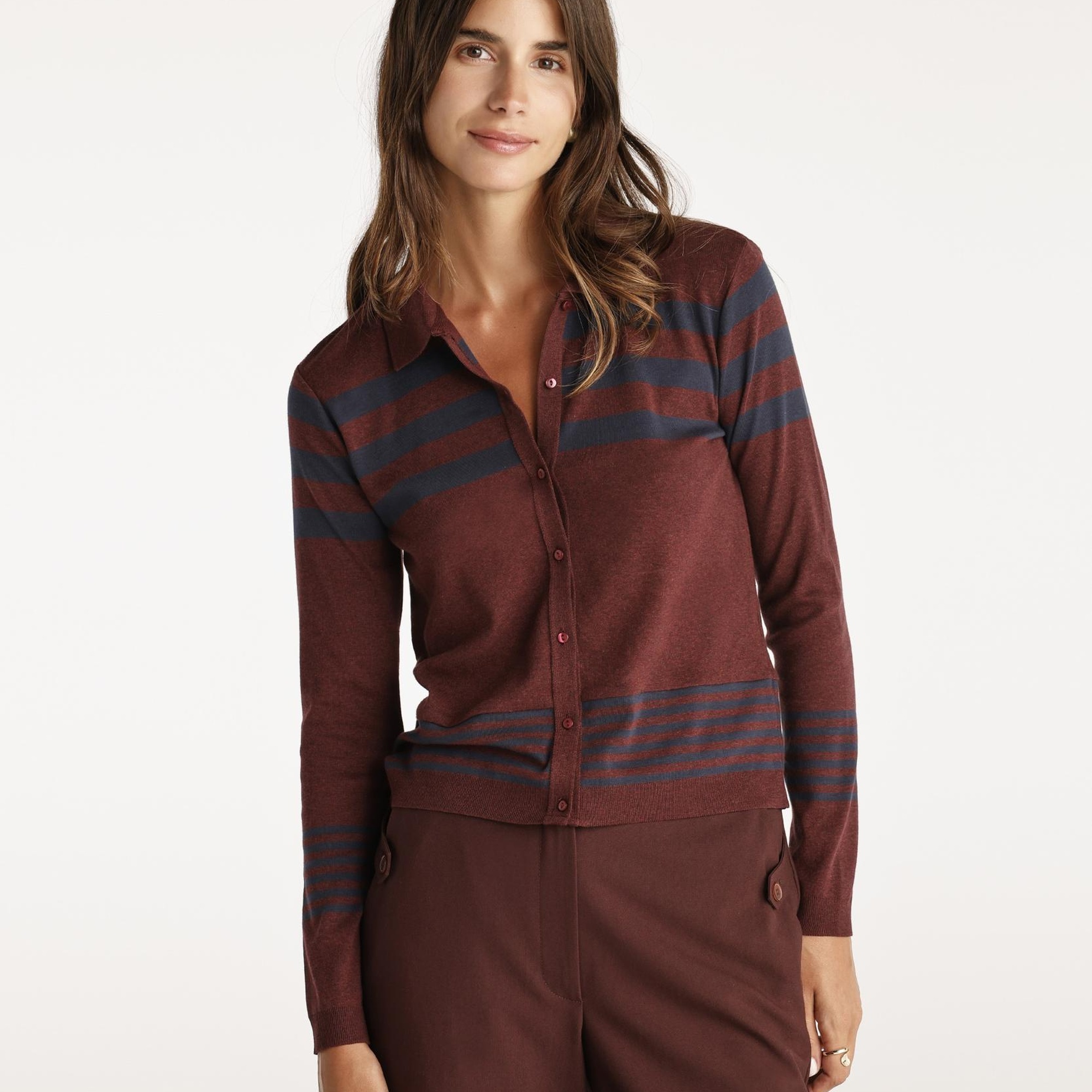 YARGICI Uzun Kollu Polo Yakalı Triko