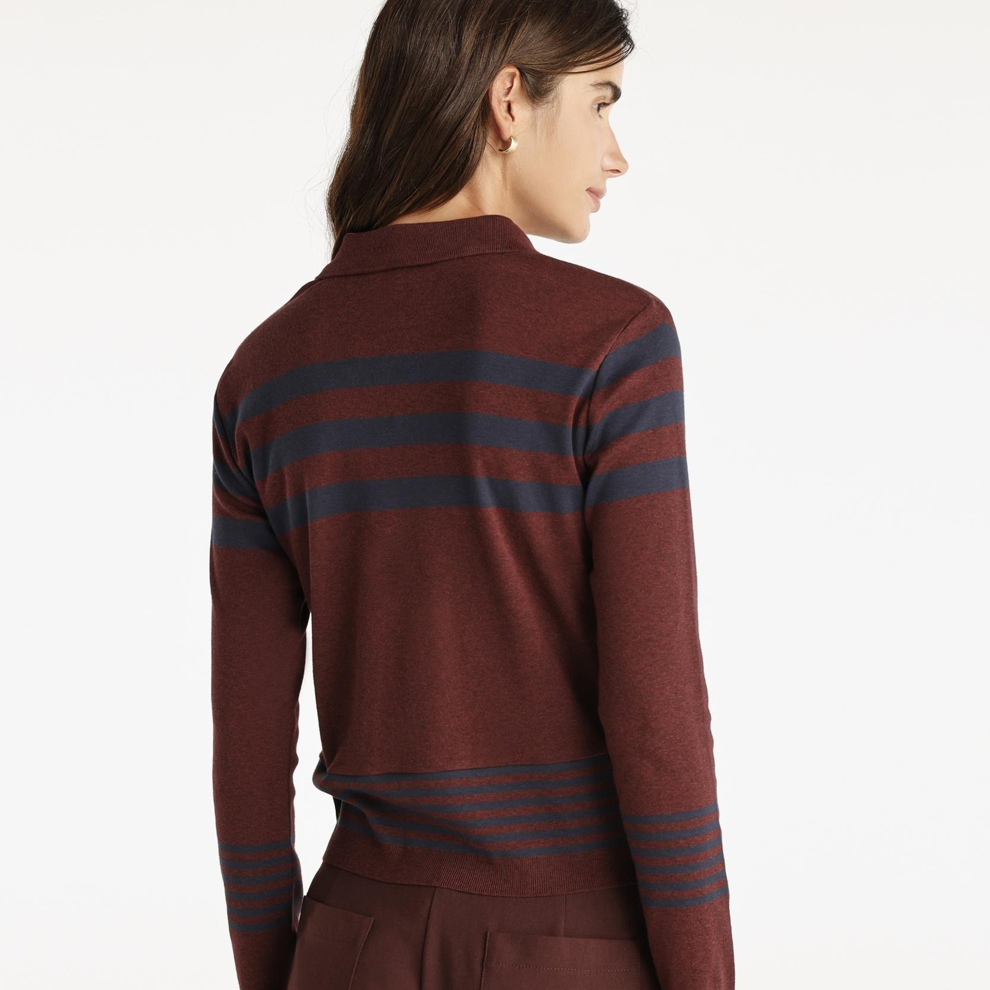 YARGICI Uzun Kollu Polo Yakalı Triko