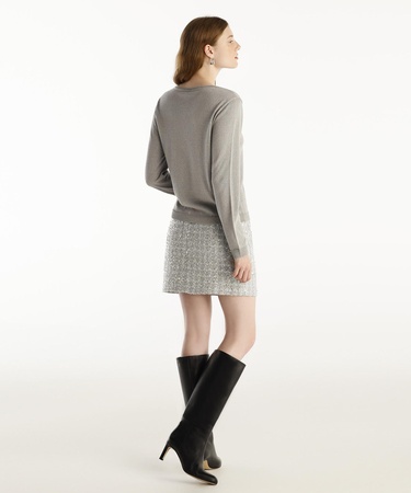  YARGICI Bisiklet Yakalı Uzun Kollu Triko