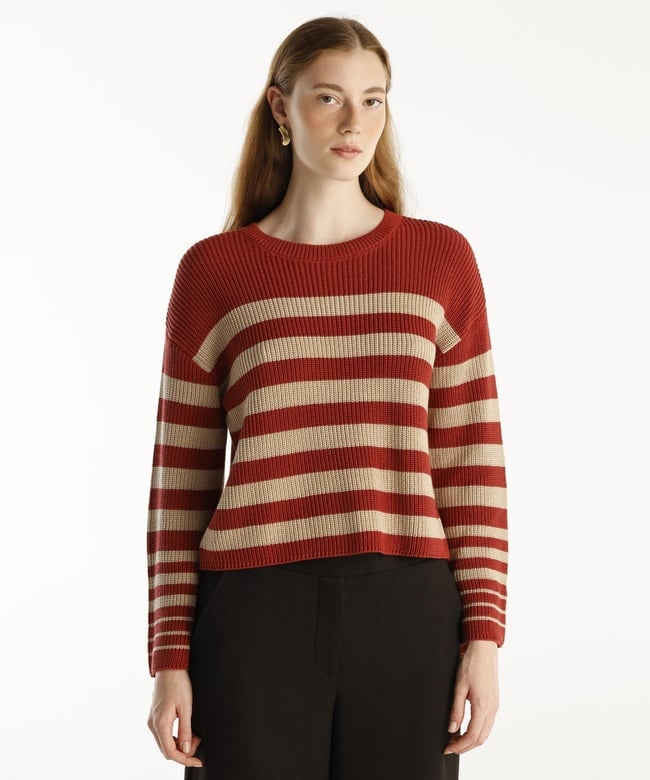  YARGICI Bisiklet Yakalı Geniş Kolu Kazak