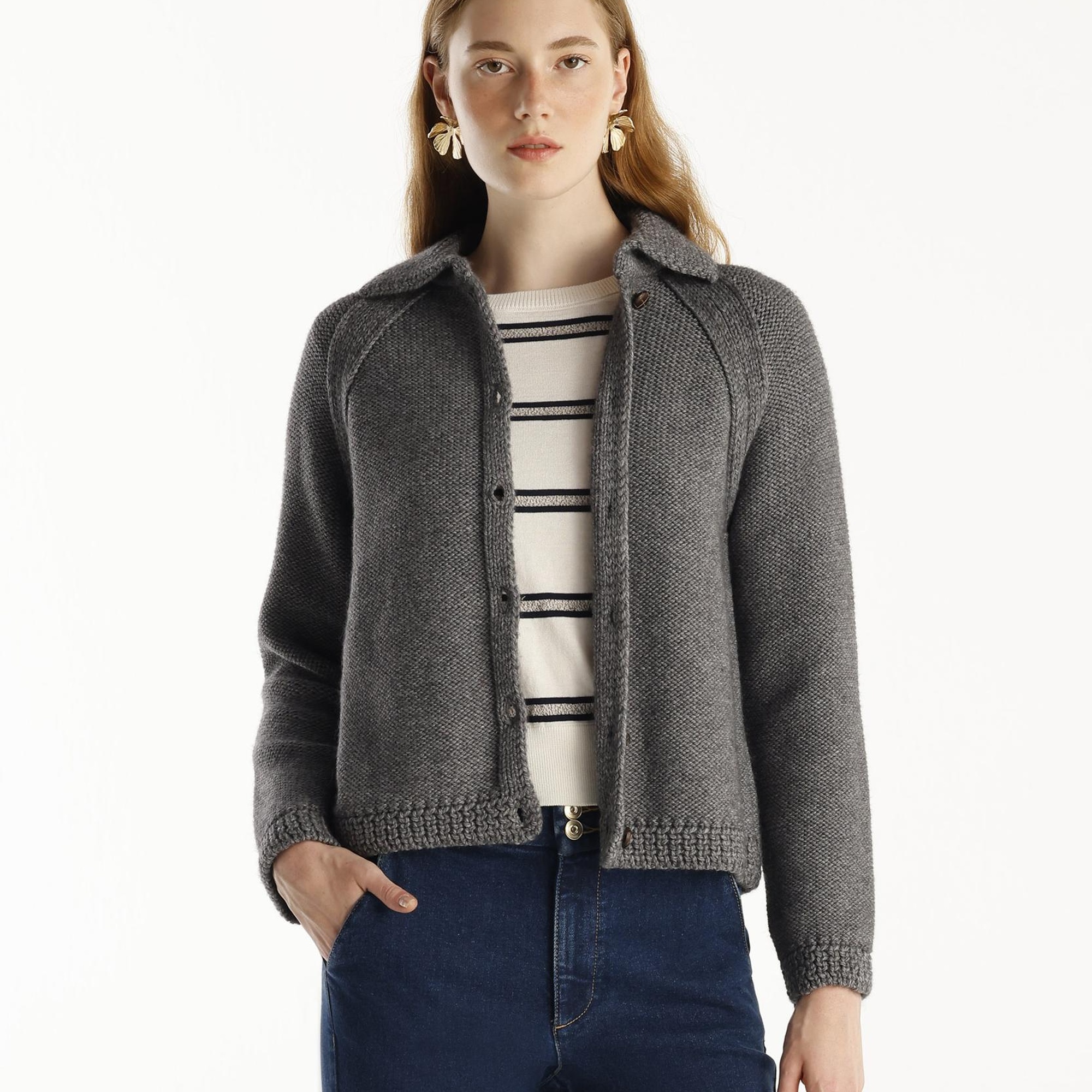 YARGICI Reglan Kollu Hırka