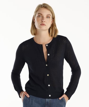  YARGICI Bisiklet Yaka Hırka