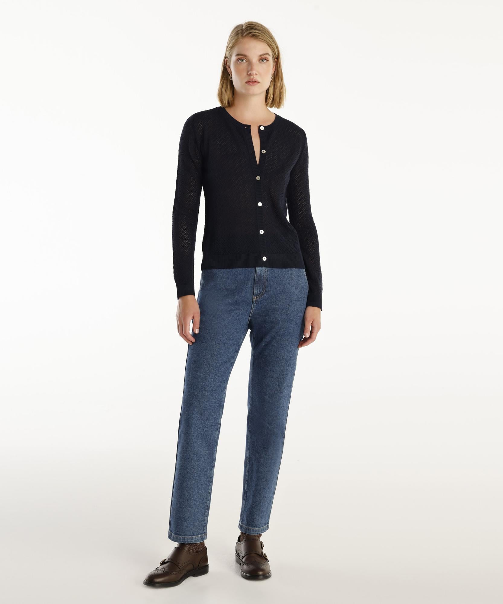  YARGICI Bisiklet Yaka Hırka