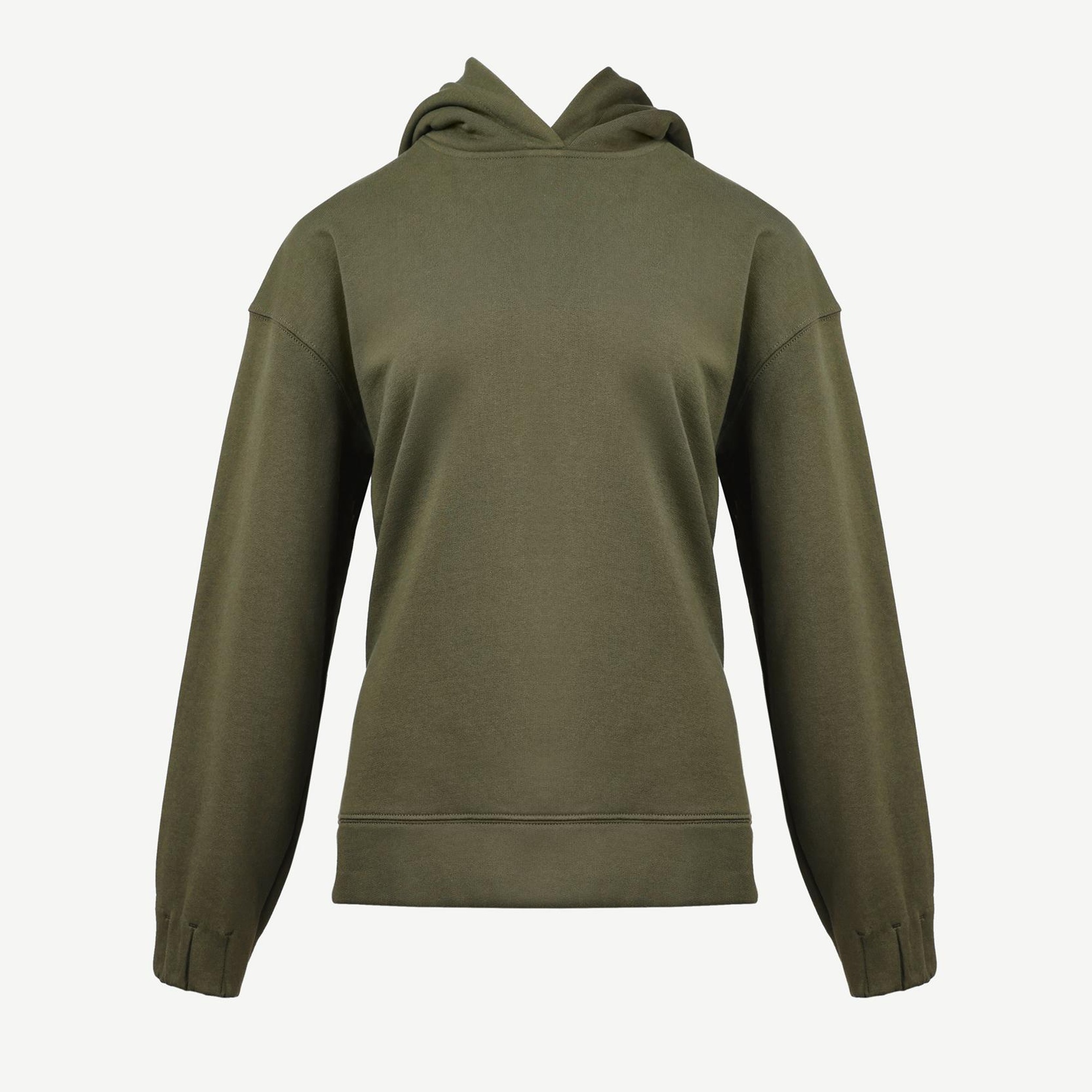 YARGICI Yırtmaç Ve Kol Ucu Lastik Detaylı Kapşonlu Sweatshirt