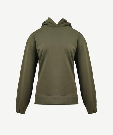  YARGICI Yırtmaç Ve Kol Ucu Lastik Detaylı Kapşonlu Sweatshirt