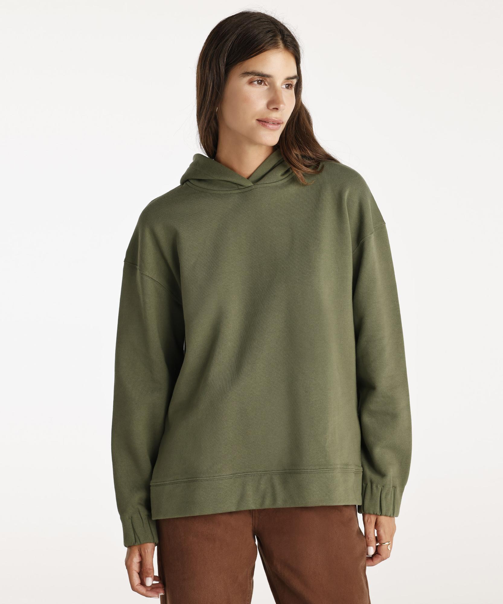  YARGICI Yırtmaç Ve Kol Ucu Lastik Detaylı Kapşonlu Sweatshirt