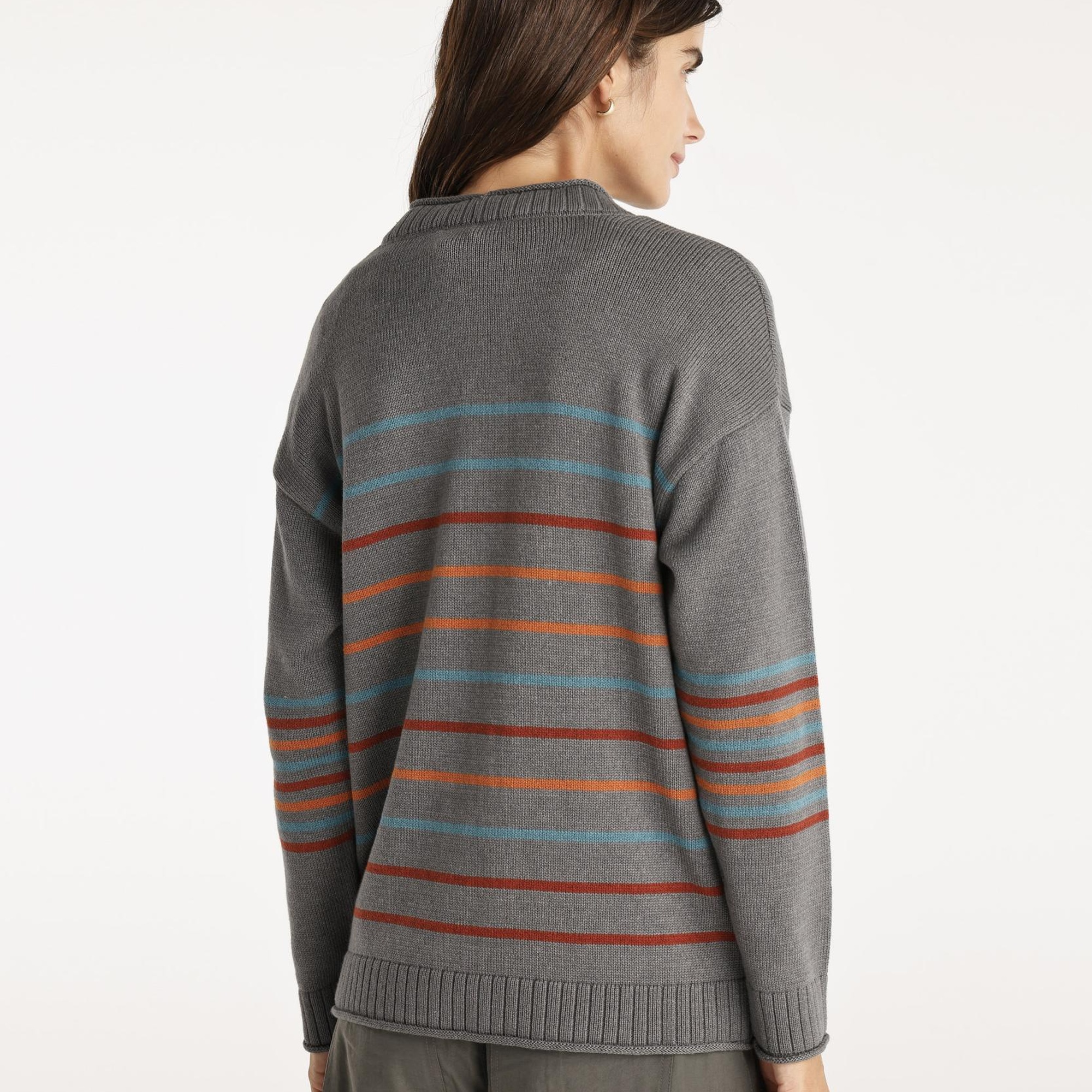 YARGICI V Yaka Oversıze Hırka