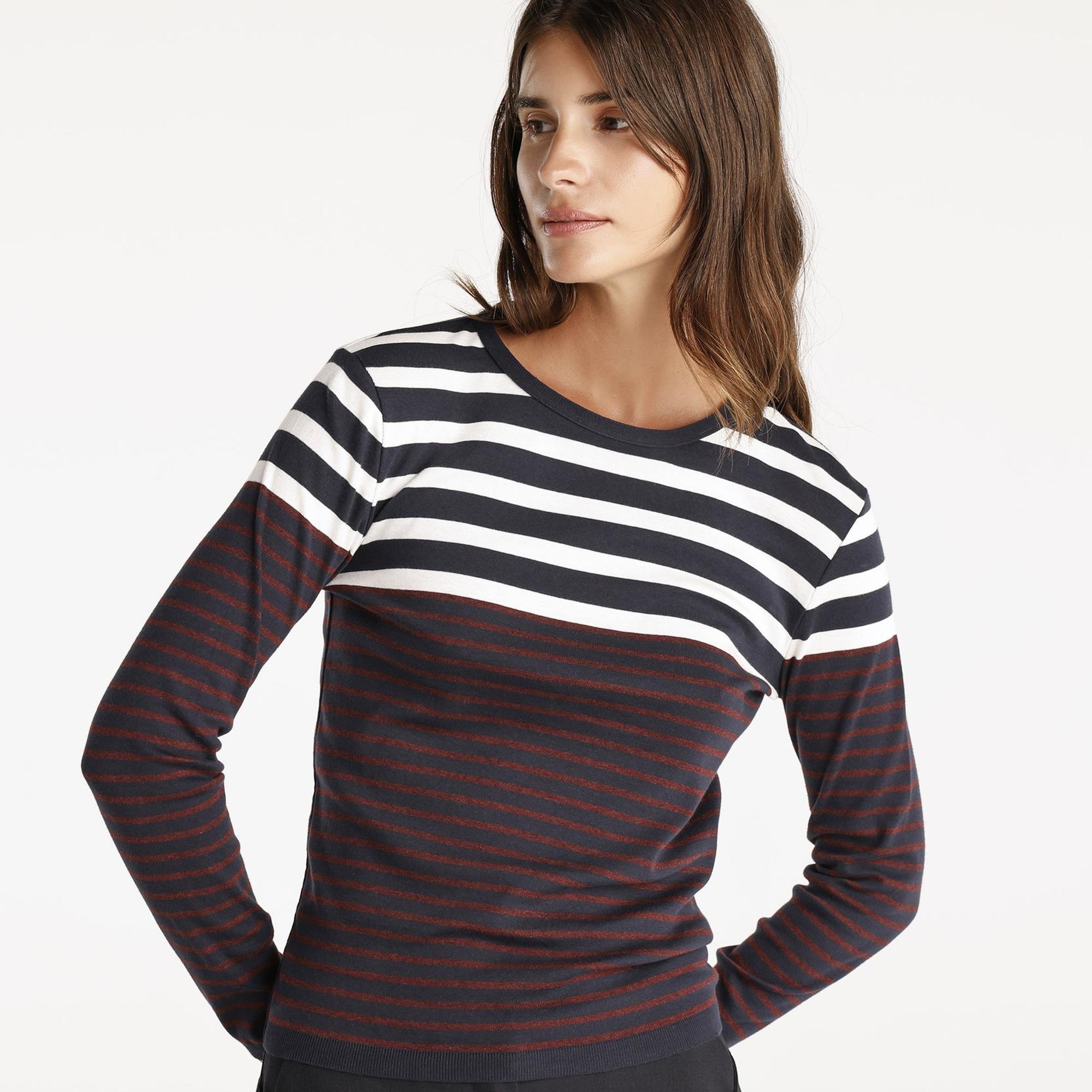 YARGICI Renk Bloklu Triko