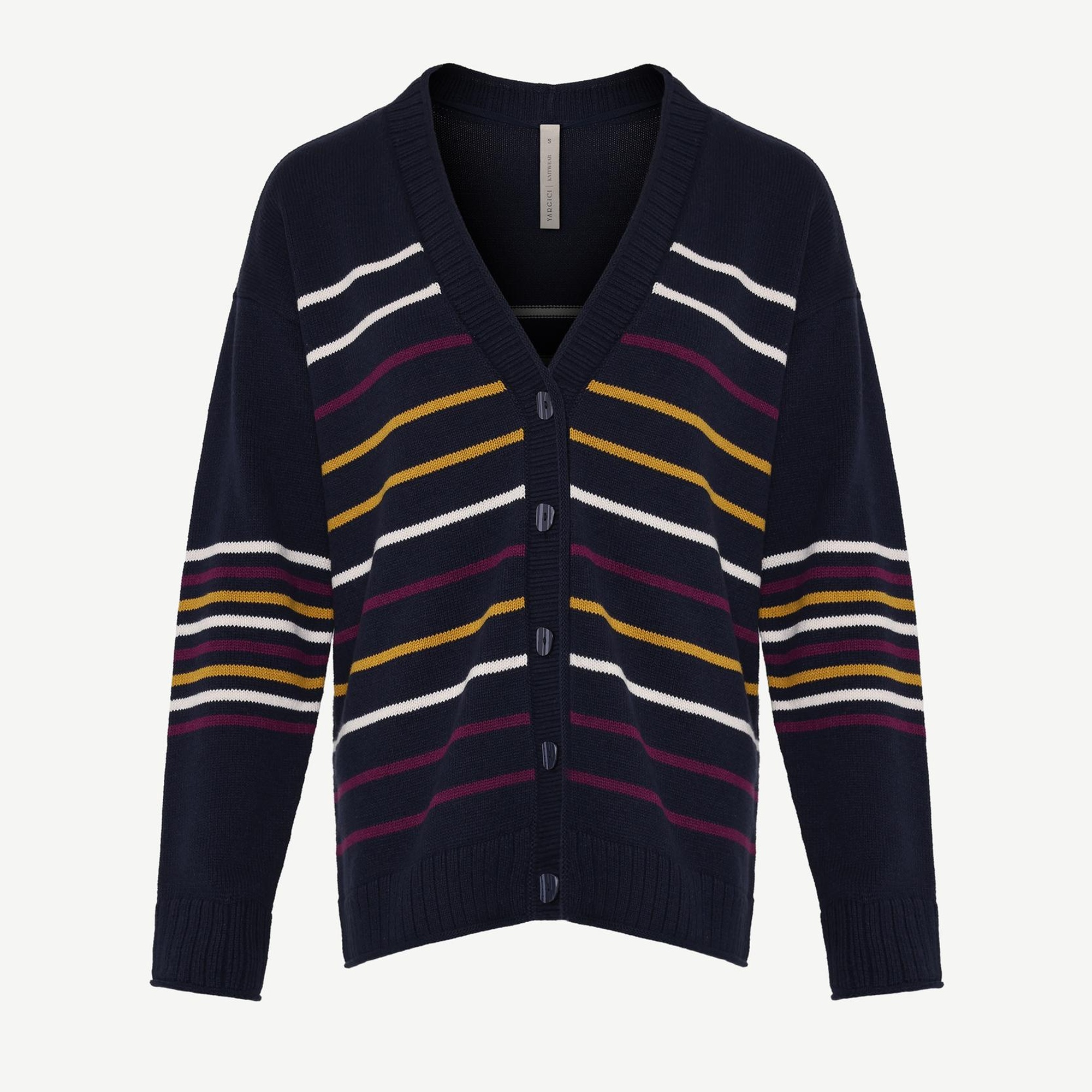 YARGICI V Yaka Oversıze Hırka