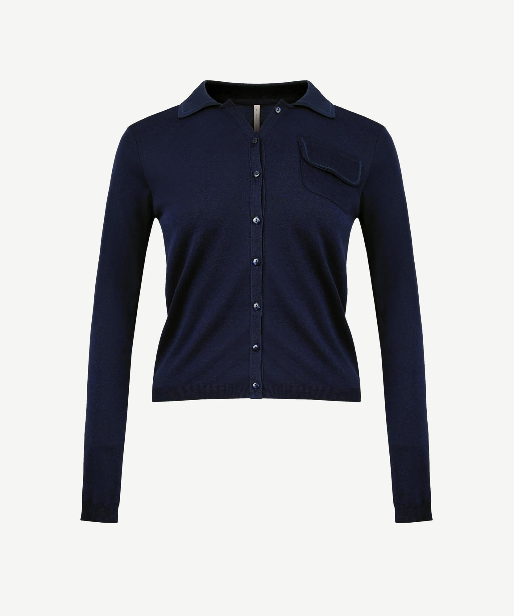  YARGICI Üst Cep Detayli Triko