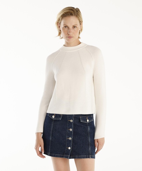  YARGICI Dik Yakalı Reglan Kollu Kazak