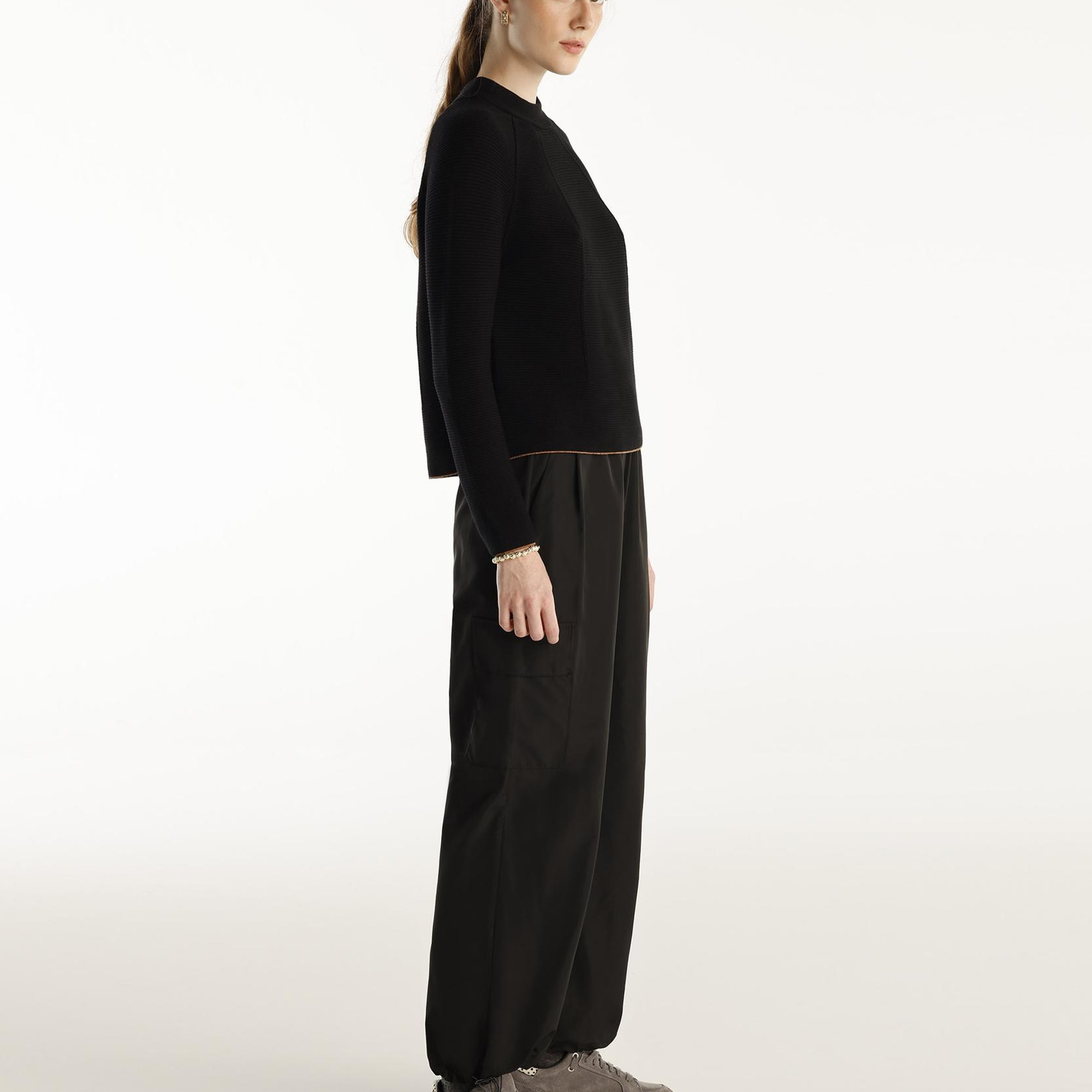 YARGICI Beli Lastikli Pantolon