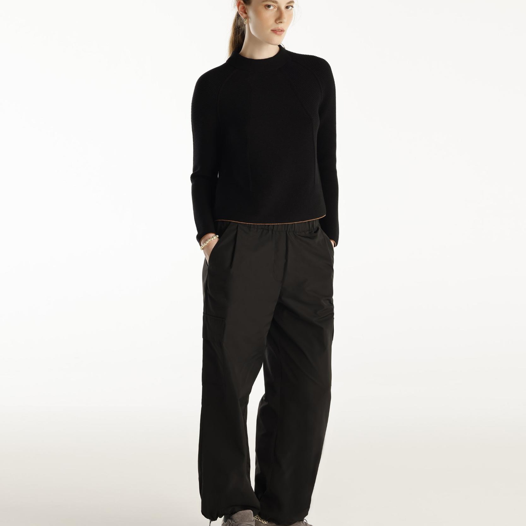 YARGICI Beli Lastikli Pantolon