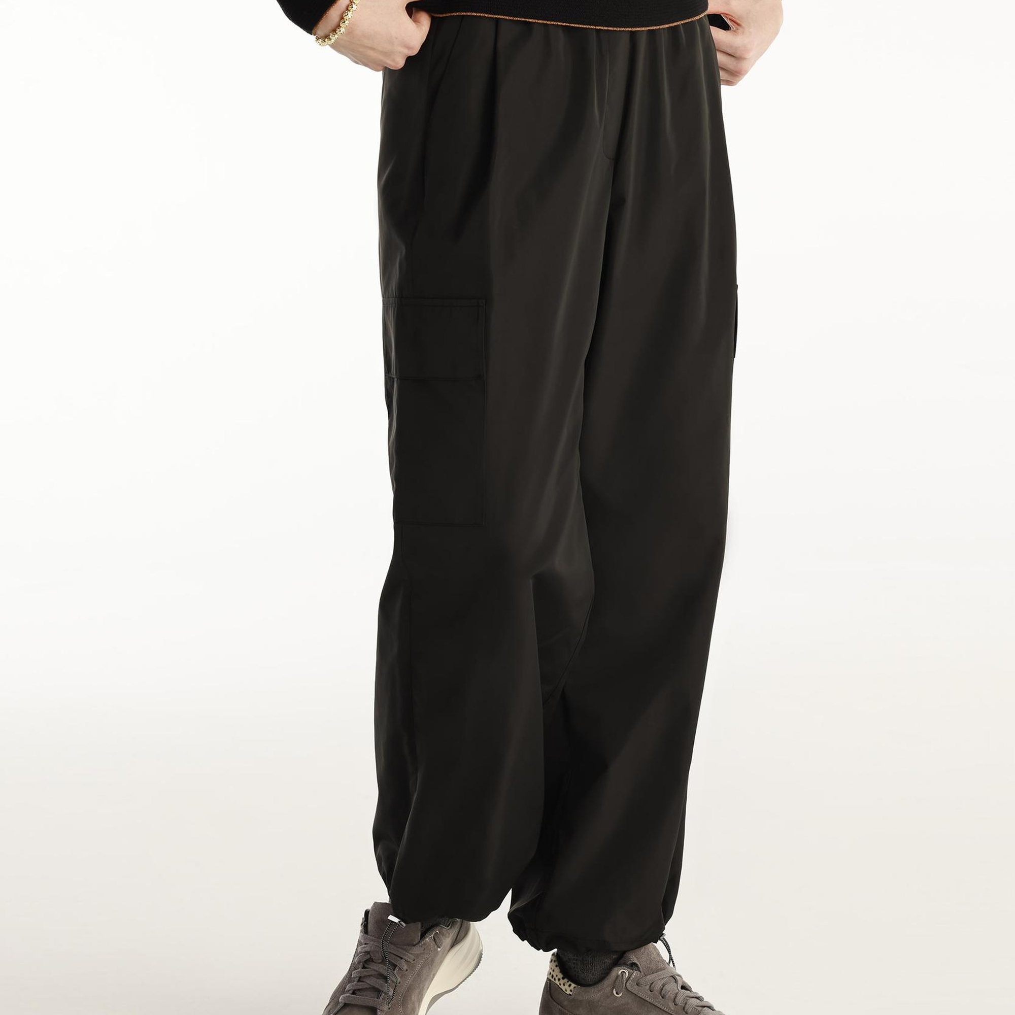 YARGICI Beli Lastikli Pantolon