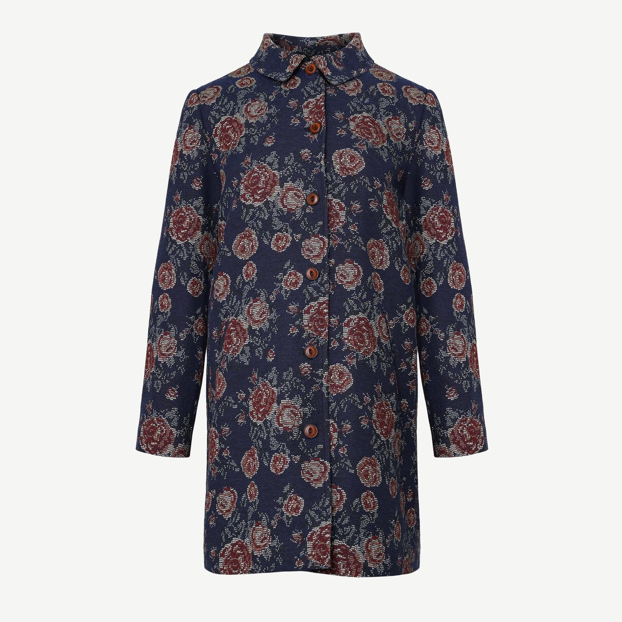 YARGICI Yaka Detaylı Pardösü