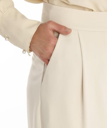  YARGICI Kemer Detaylı Pantolon