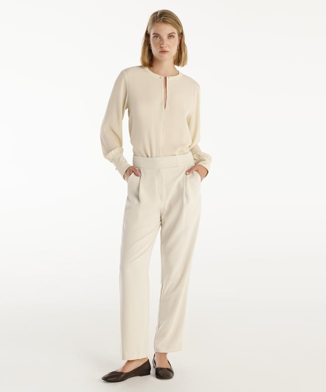  YARGICI Kemer Detaylı Pantolon