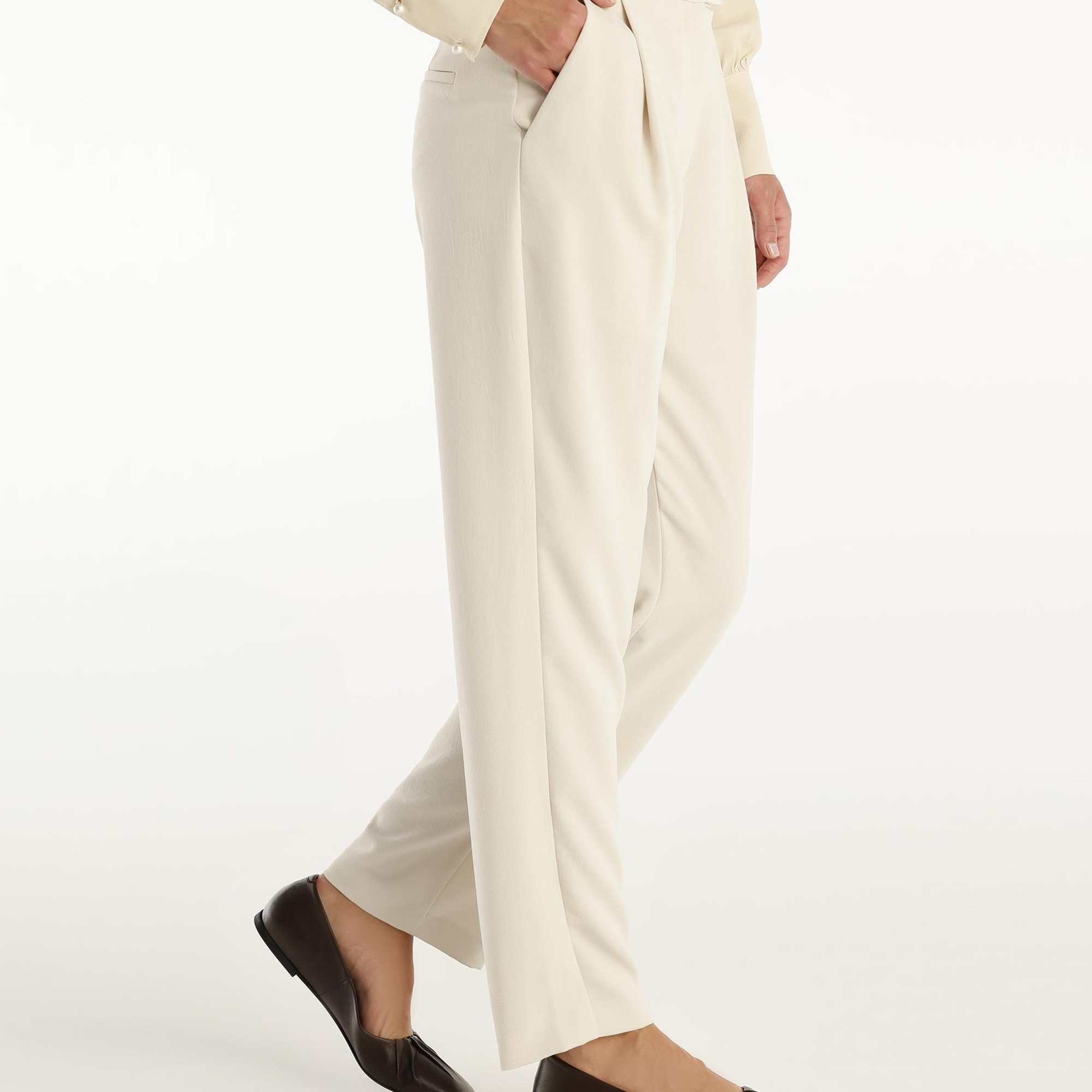 YARGICI Kemer Detaylı Pantolon