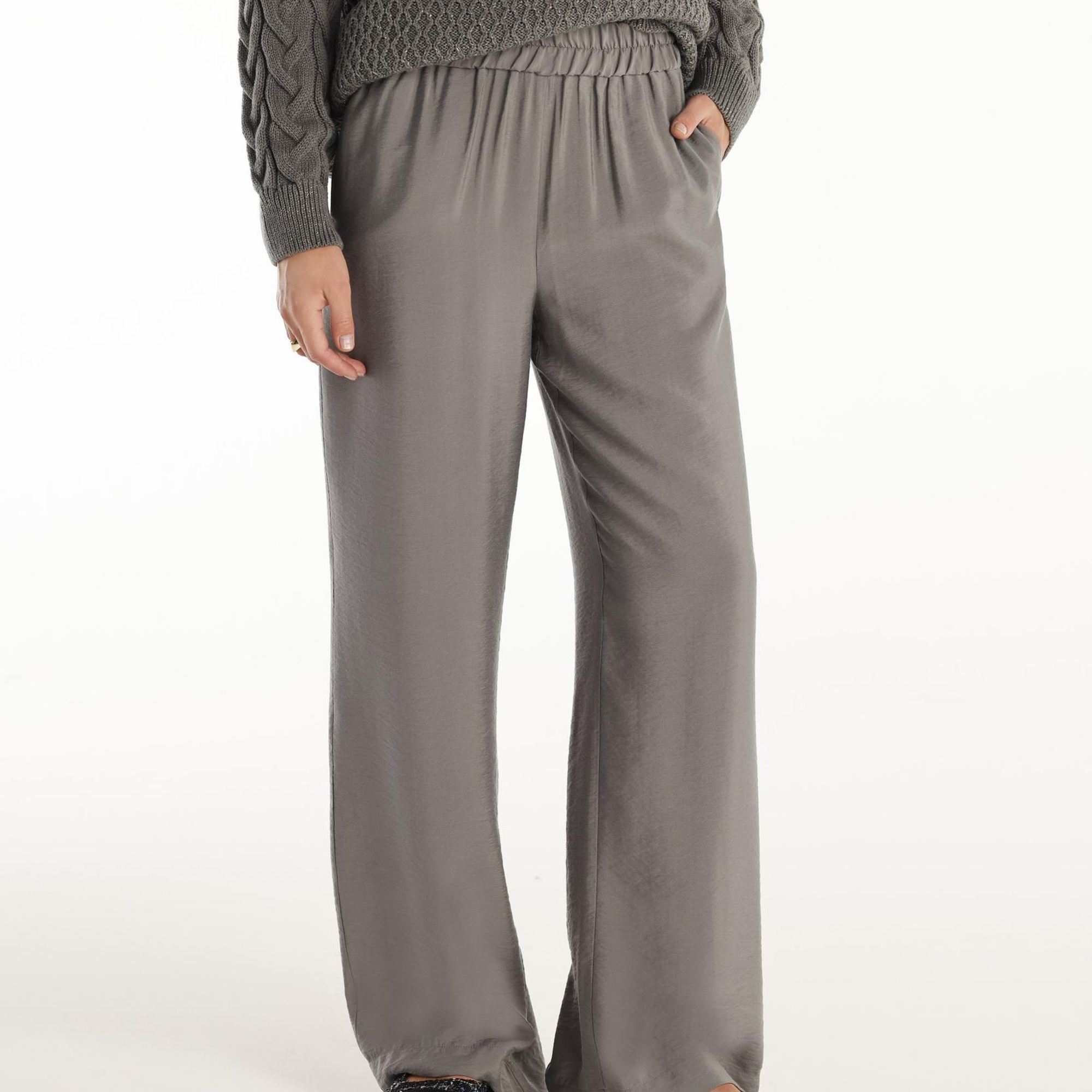 YARGICI Beli Lastikli Pantolon