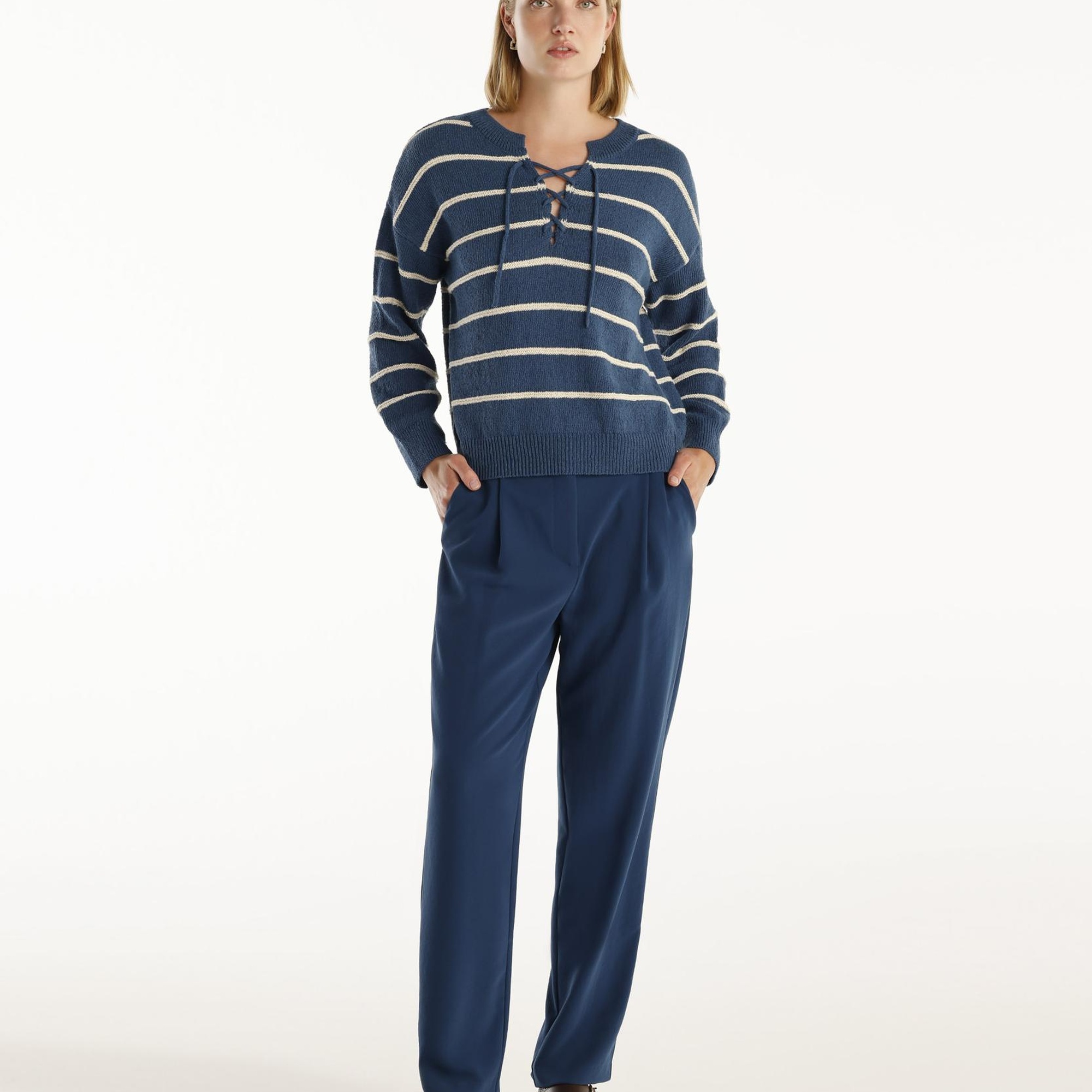 YARGICI Kemer Detaylı Pantolon