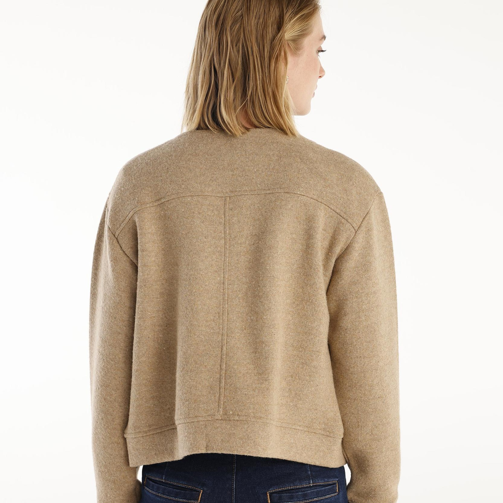 YARGICI Bisiklet Yakalı Cep Detaylı Hırka