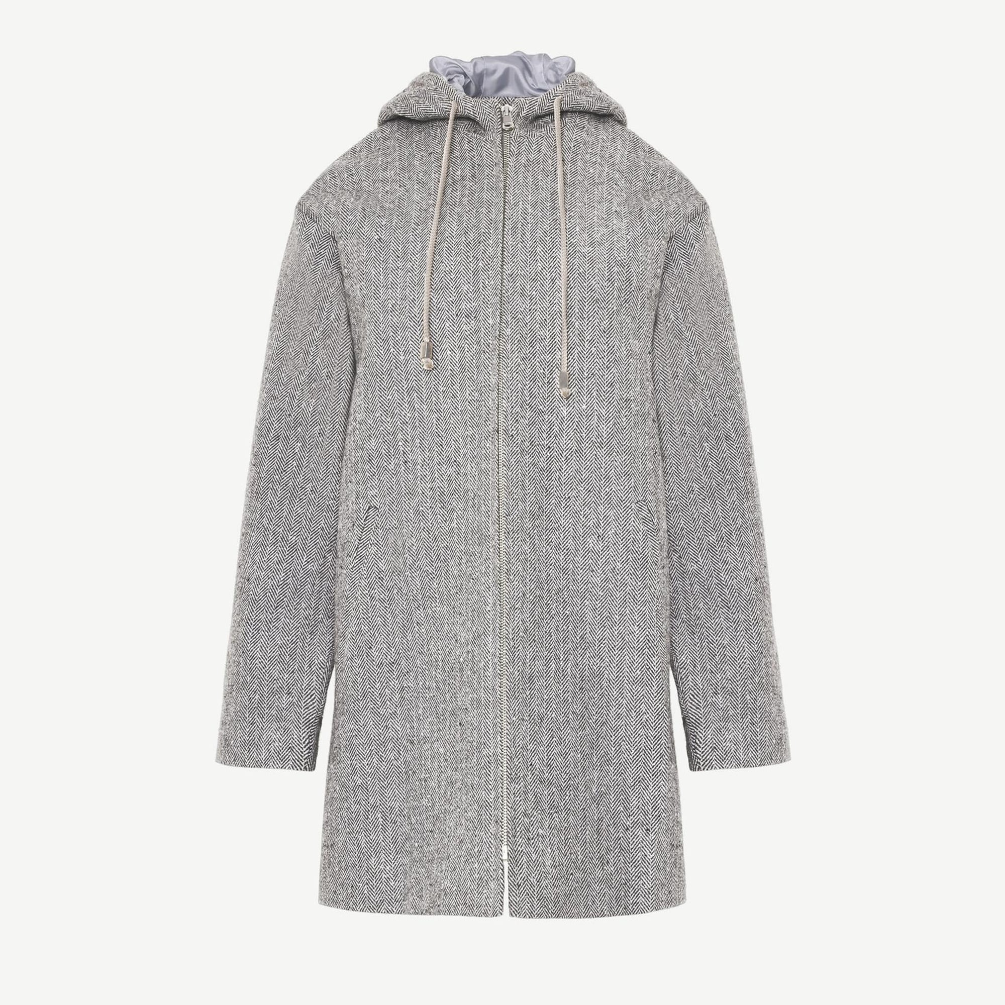 YARGICI Fermuarlı Palto