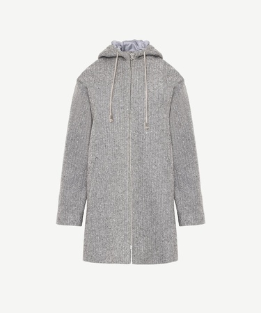  YARGICI Fermuarlı Palto