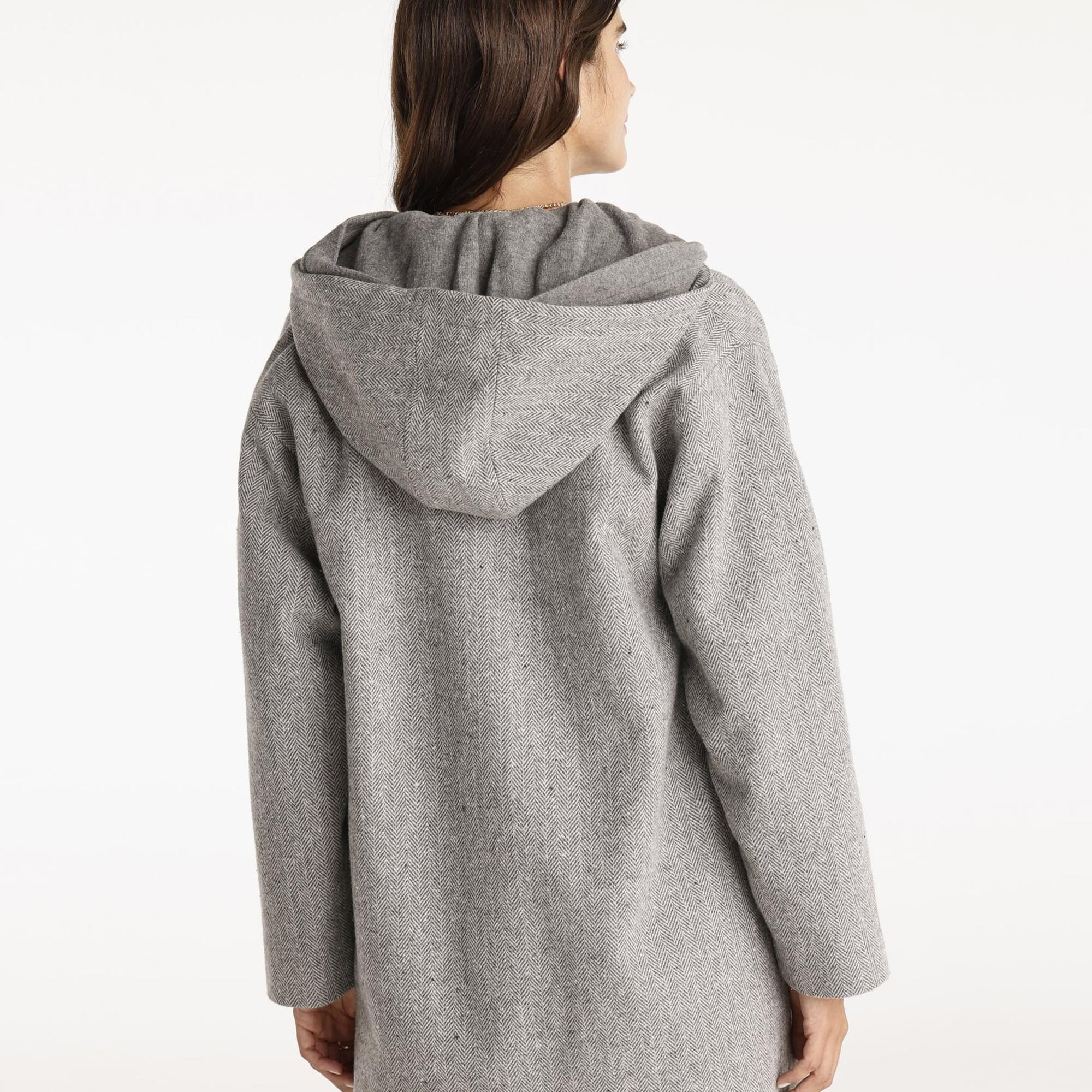 YARGICI Fermuarlı Palto