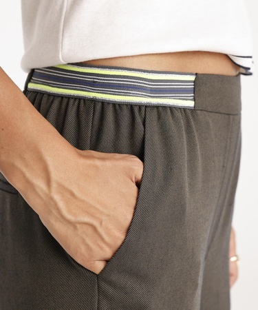  YARGICI Beli Lastikli Pantolon