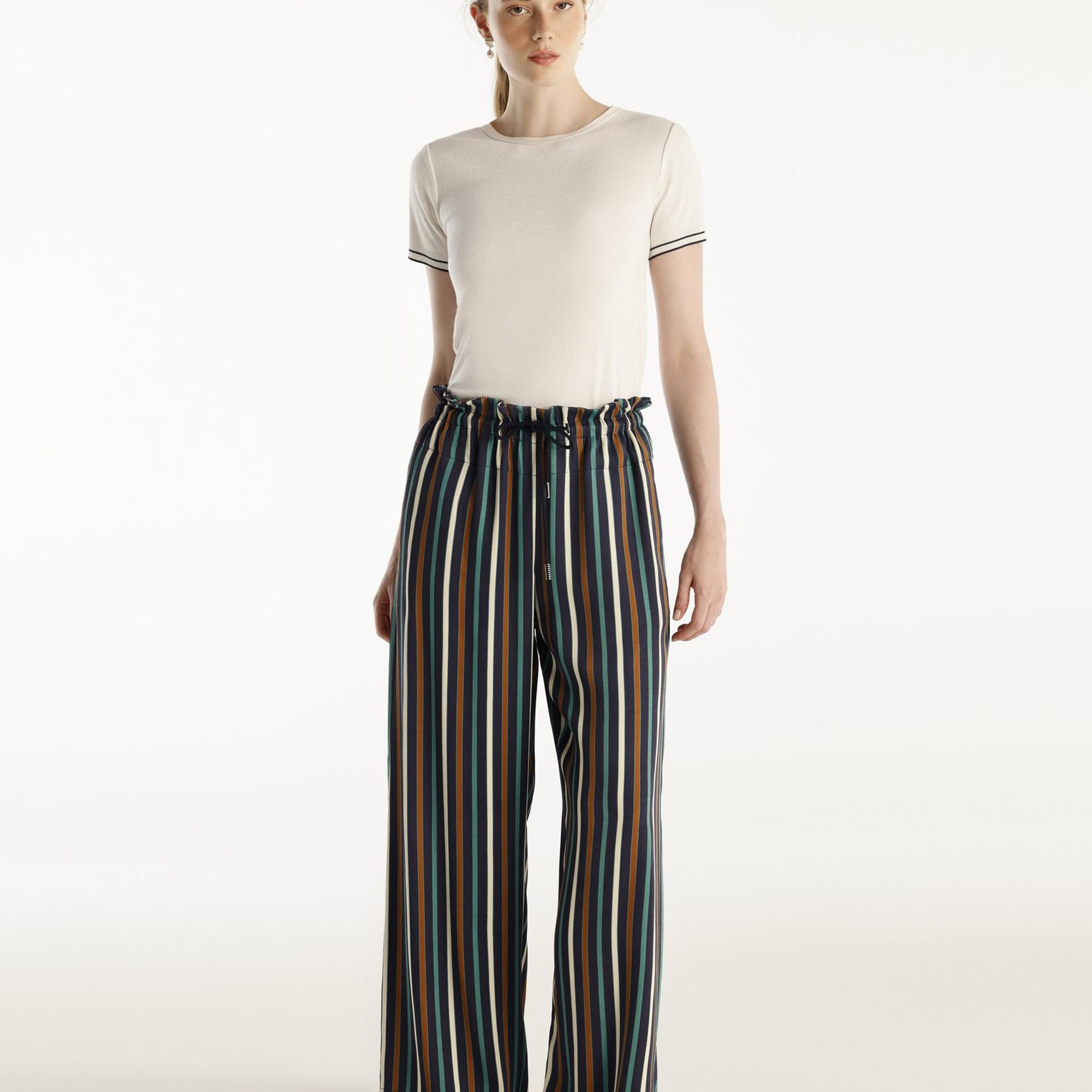 YARGICI Bel Detaylı Pantolon