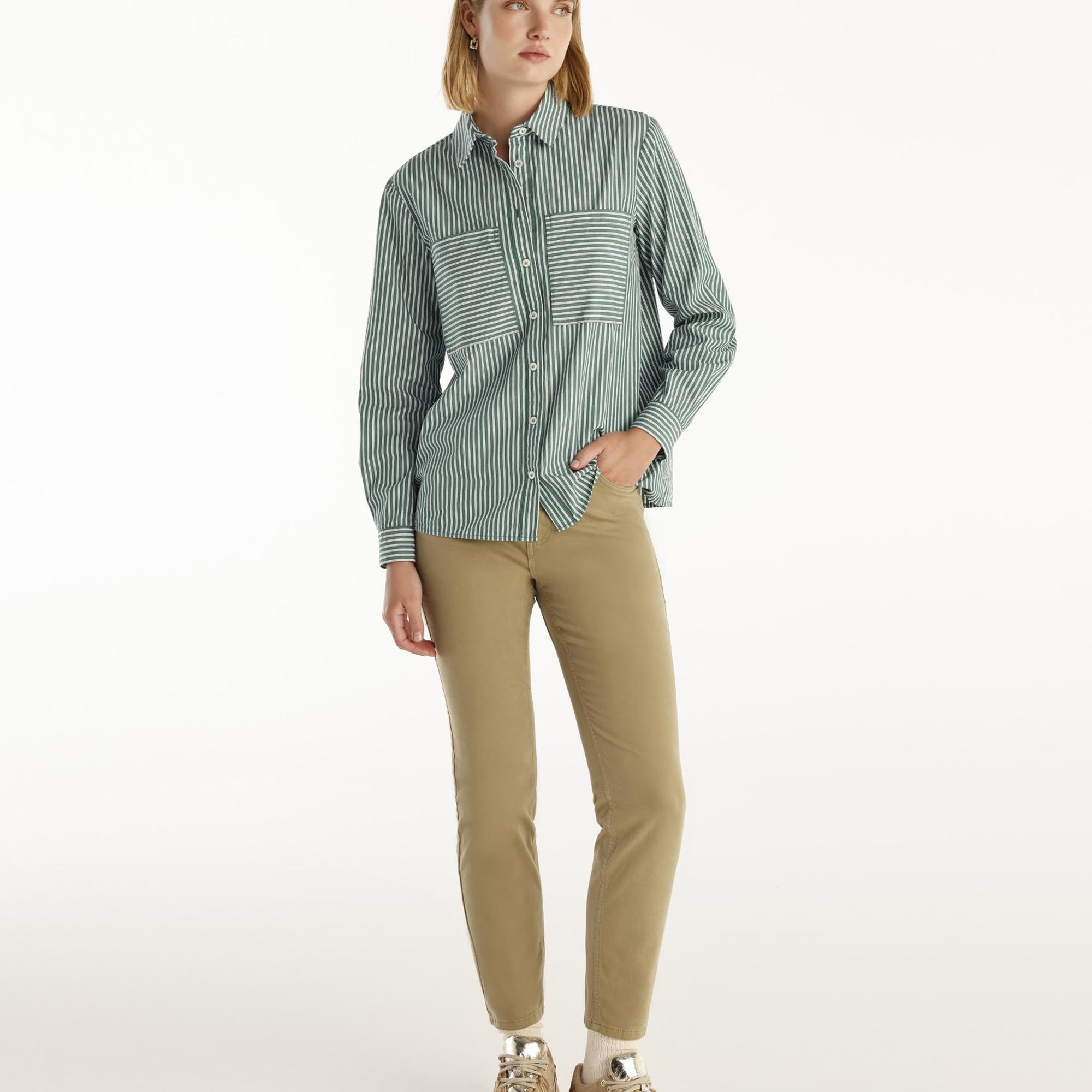 Boyfriend Kalıp Gömlek