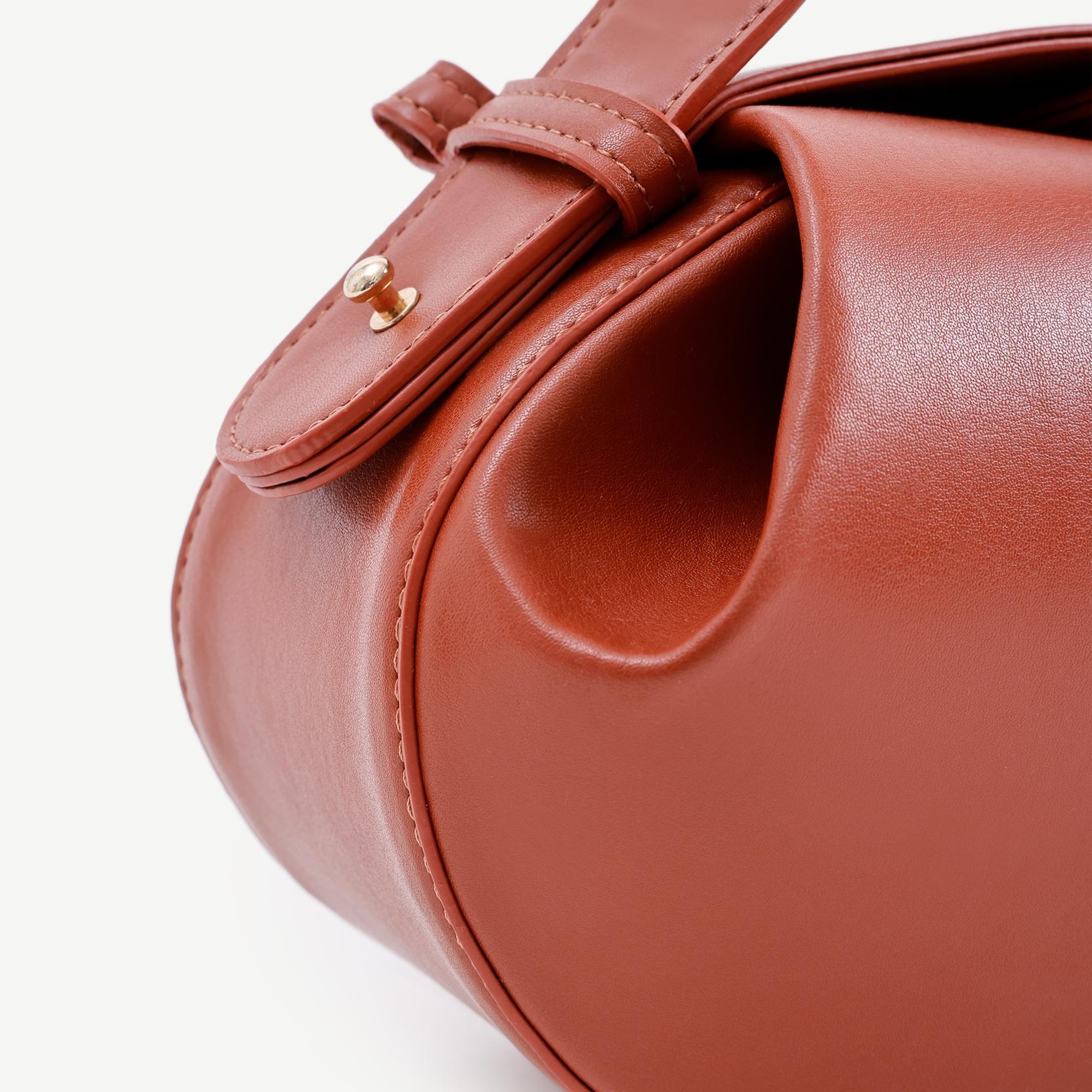 YARGICI Silindir Formlu Omuz Çantası