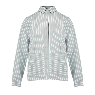  Önü Cepli Uzun Kollu Gömlek