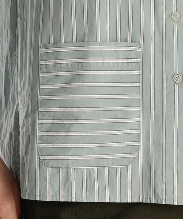  Önü Cepli Uzun Kollu Gömlek