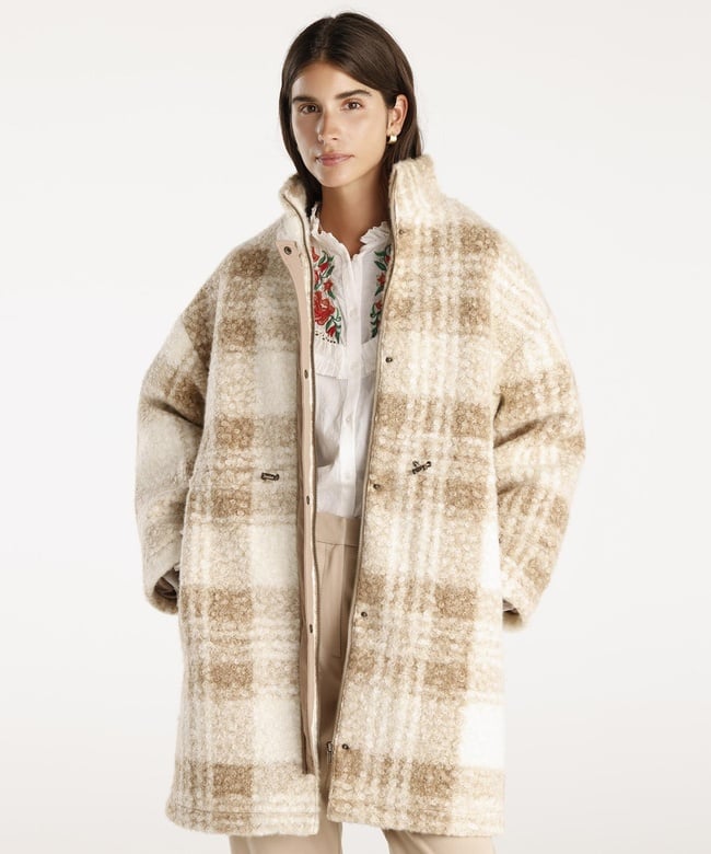  YARGICI Beli Lastikli Çıtçıtlı Palto