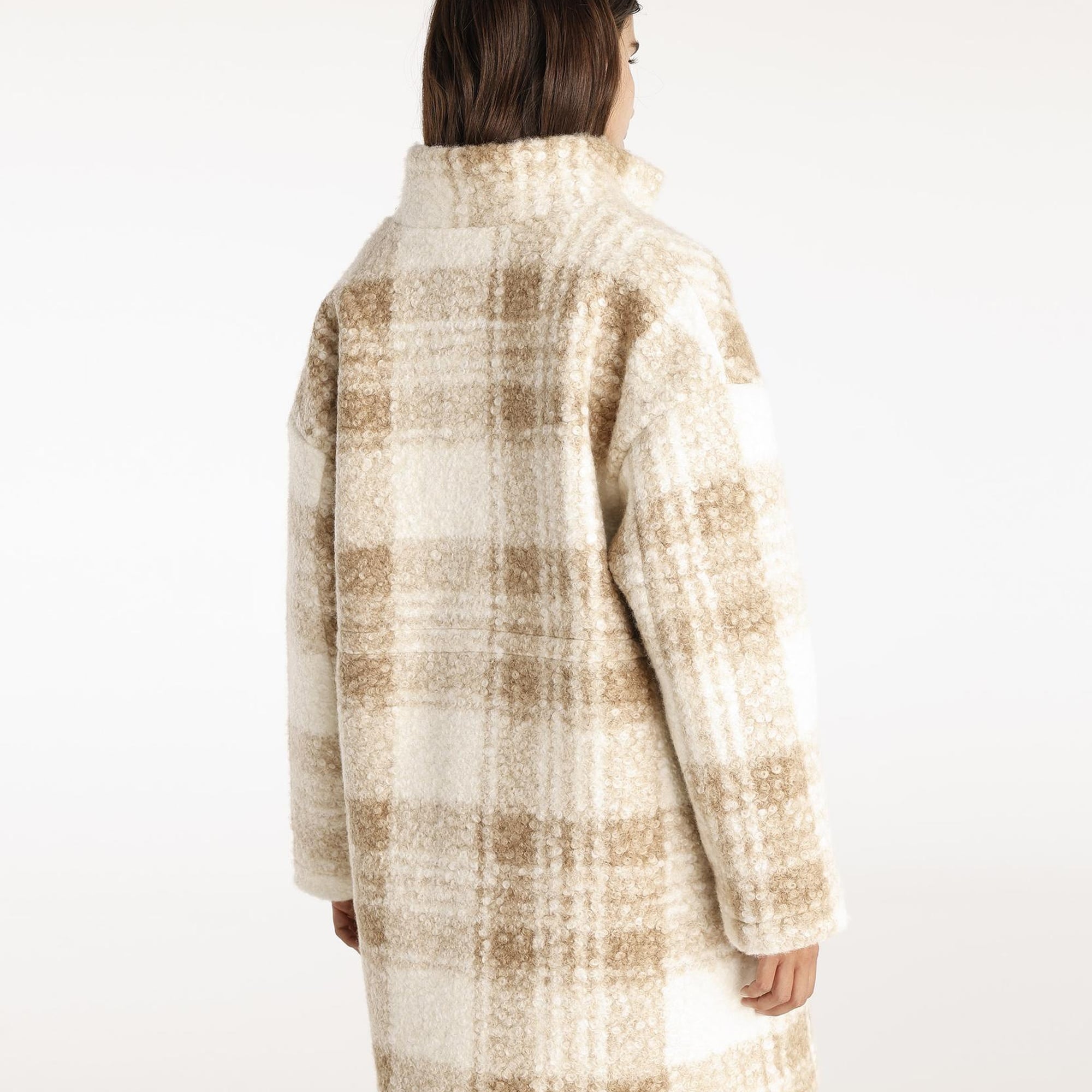 YARGICI Beli Lastikli Çıtçıtlı Palto