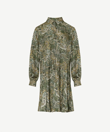  YARGICI Uzun Kollu Kısa Gömlek Elbise