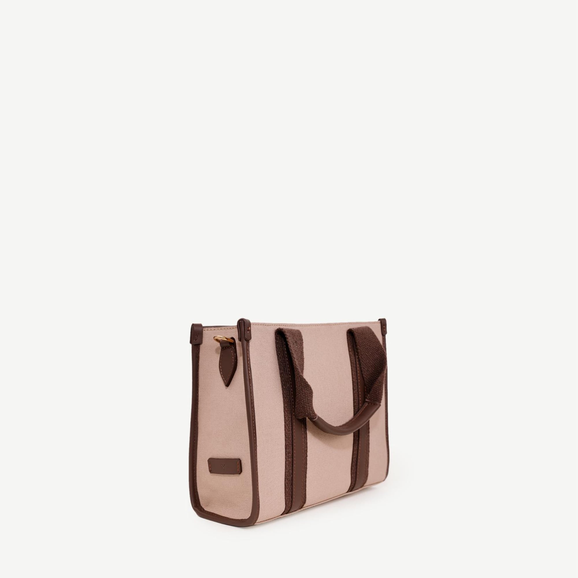 YARGICI Kolon Detaylı Canvas Omuz Çantası