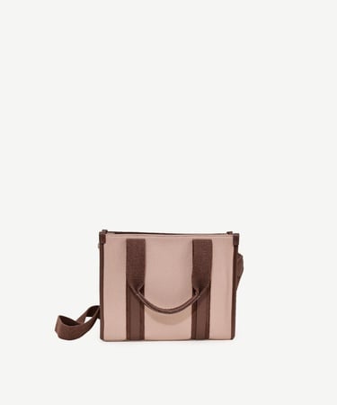  YARGICI Kolon Detaylı Canvas Omuz Çantası